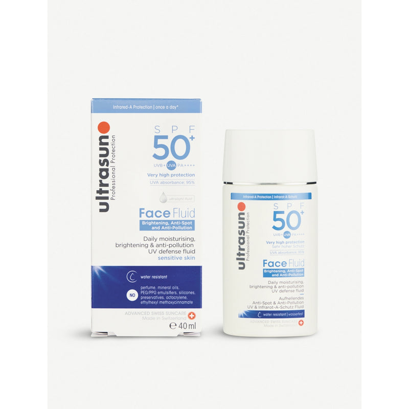 Ultrasun face fluid SPF50+ brightening anti-pollution 40ml - British product