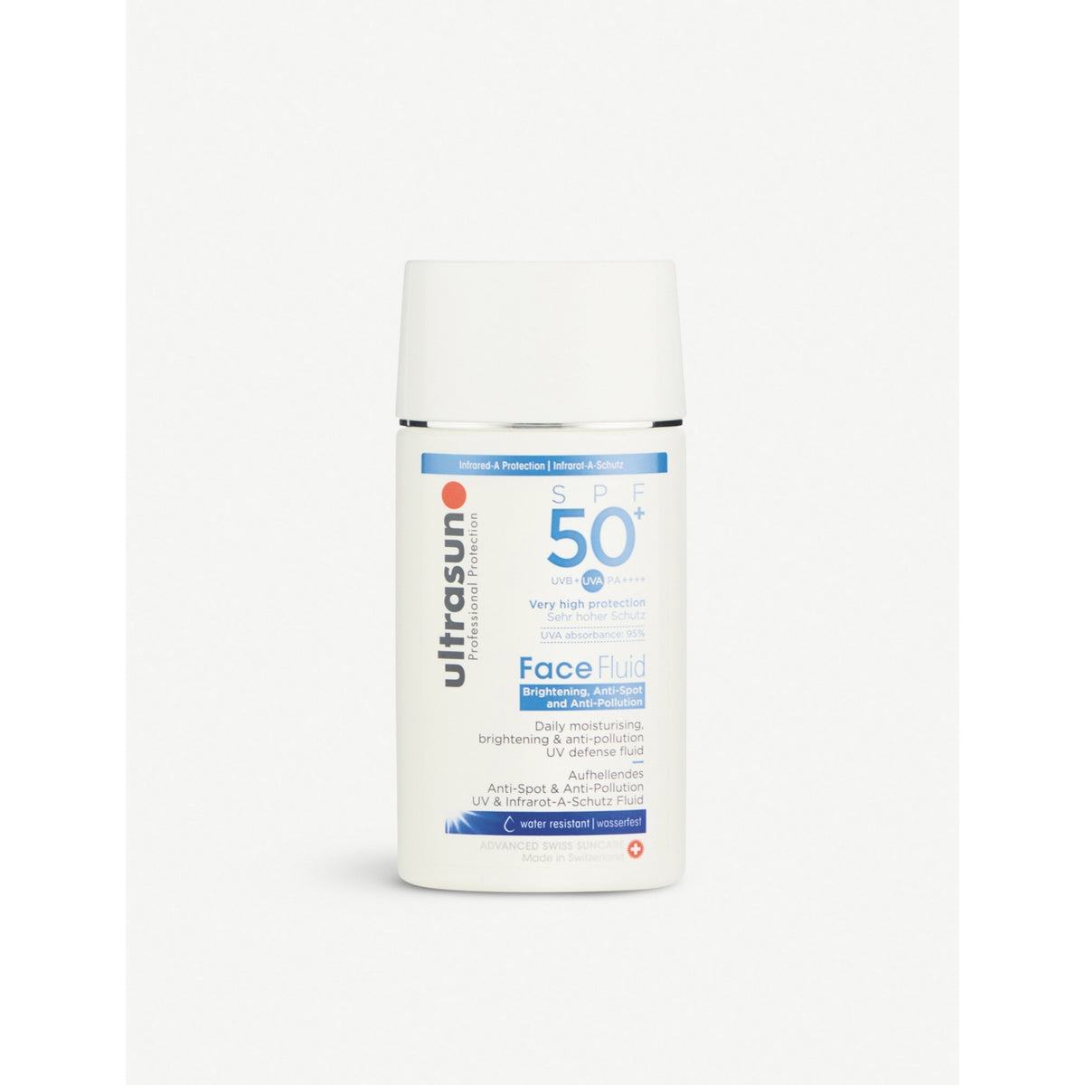 Ultrasun face fluid SPF50+ brightening anti-pollution 40ml - British product