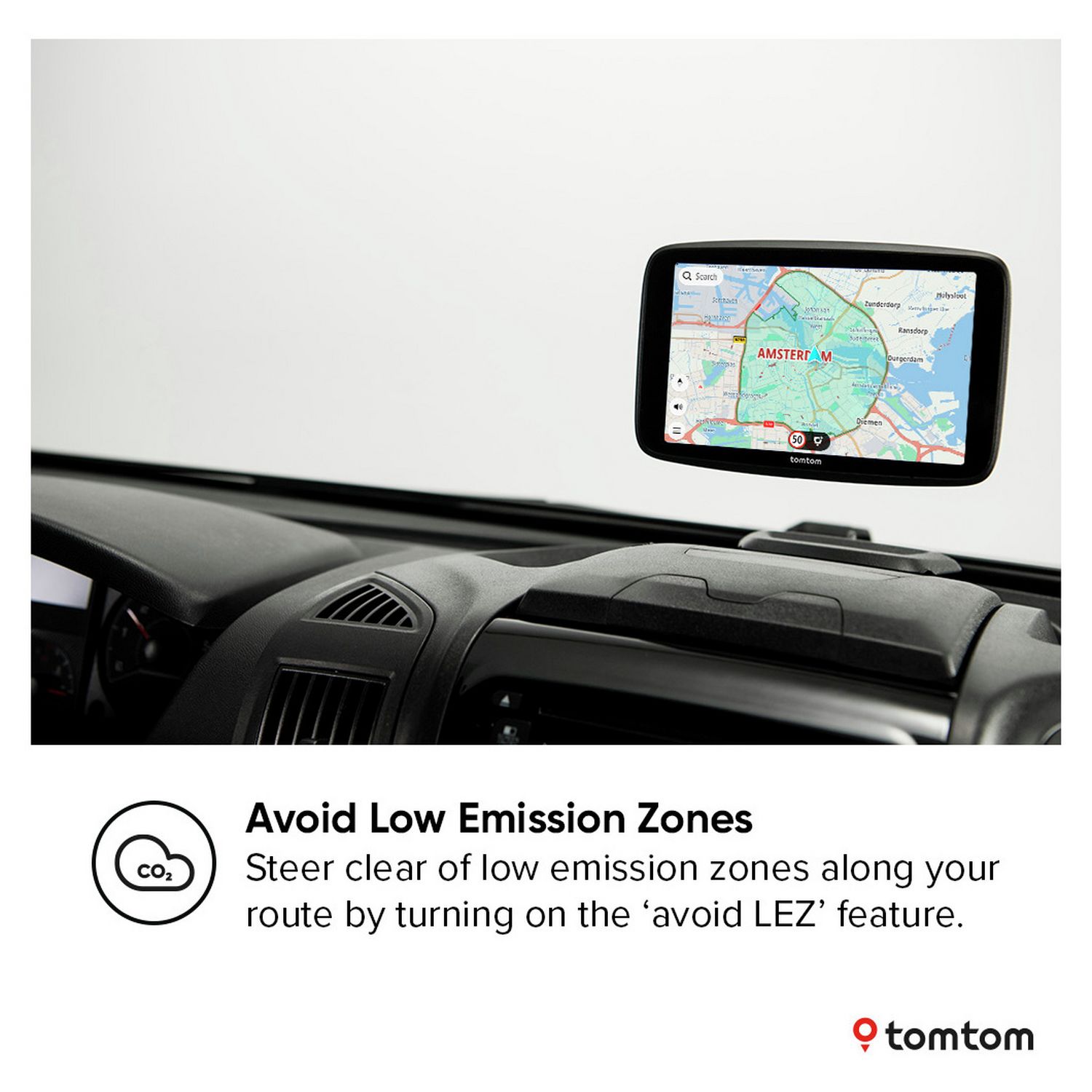 TomTom GO Camper Max 2nd Gen sat nav 7 inch, imported from the UK