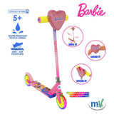 Barbie kids 2 wheel scooter in pink - British product