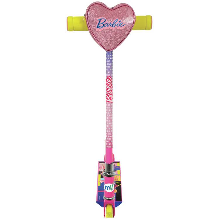 Barbie kids 2 wheel scooter in pink - British product