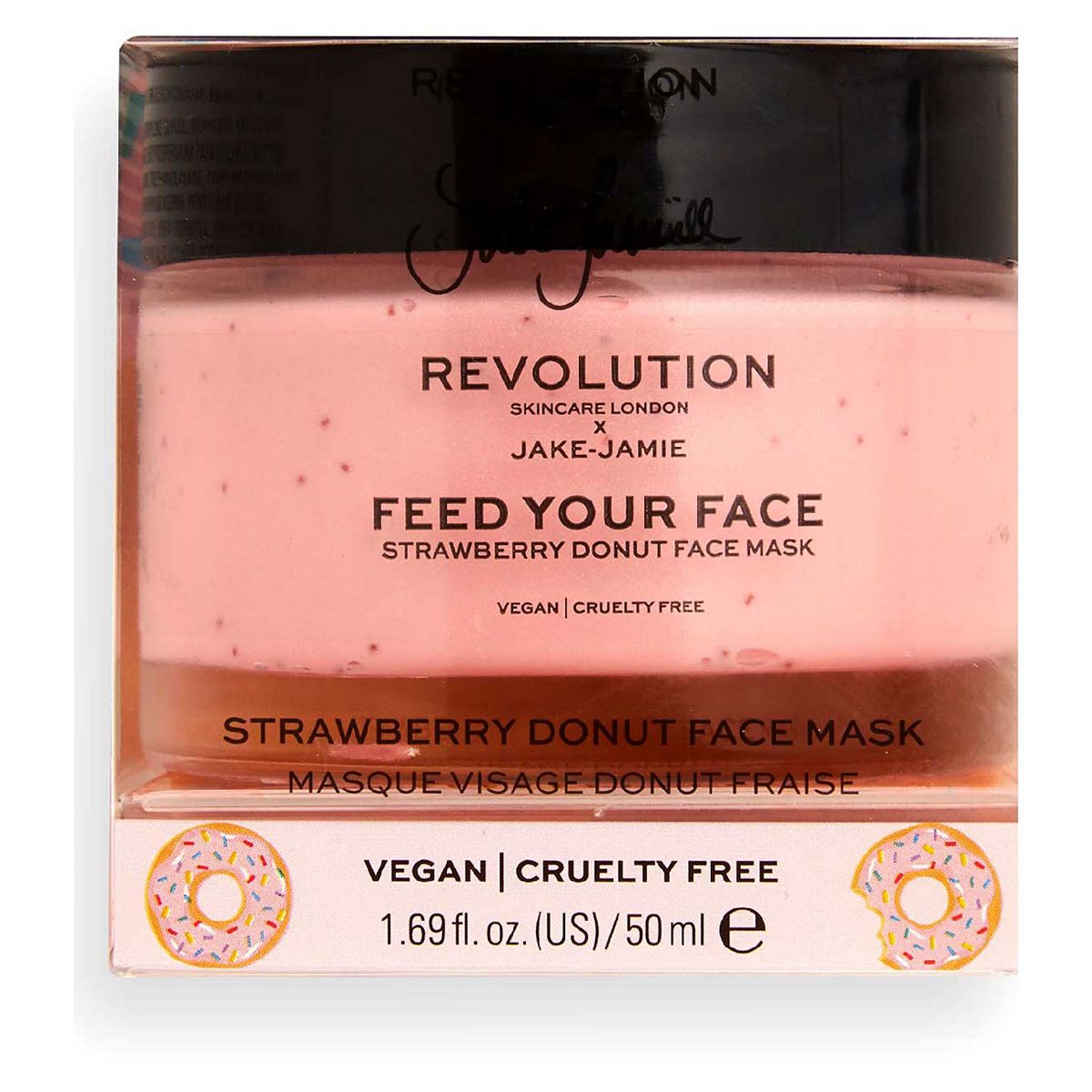 Revolution Skincare x Jake - Jamie Strawberry Donut Face Mask GOODS Boots   