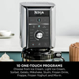 Ninja CREAMi Deluxe ice cream maker 1.19L (British brand)