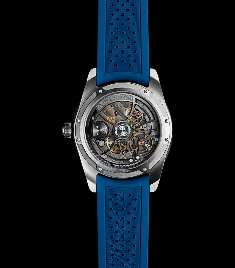 H. Moser & Cie Pioneer Retrograde Seconds watch 42.8mm, UK version
