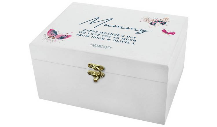 Personalised Message Butterfly Keepsake Box GOODS Argos