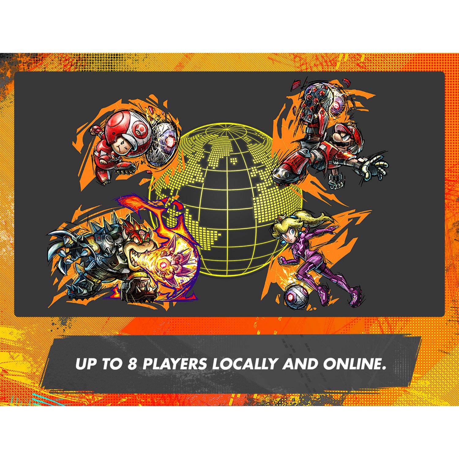 Nintendo Mario Strikers Battle League Football Switch game (British brand)