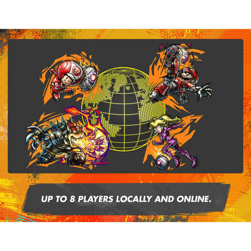 Nintendo Mario Strikers Battle League Football Switch game (British brand)