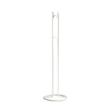Argos Home white wire toilet roll holder with steel base (British brand)