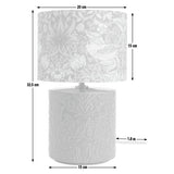 Habitat x Morris & Co. Strawberry Thief ceramic lamp, UK version