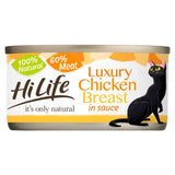 HiLife It's Only Natural Luxury Cat Food - Chicken Breast in Sauce   70g GOODS M&S   