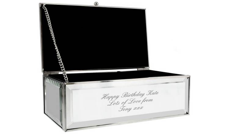 Personalised Message Jewellery Box GOODS Argos