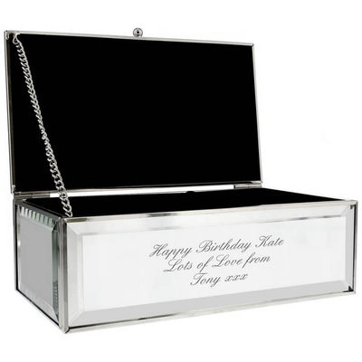 Argos Personalised Message Jewellery Box- Buy online at McGrocer