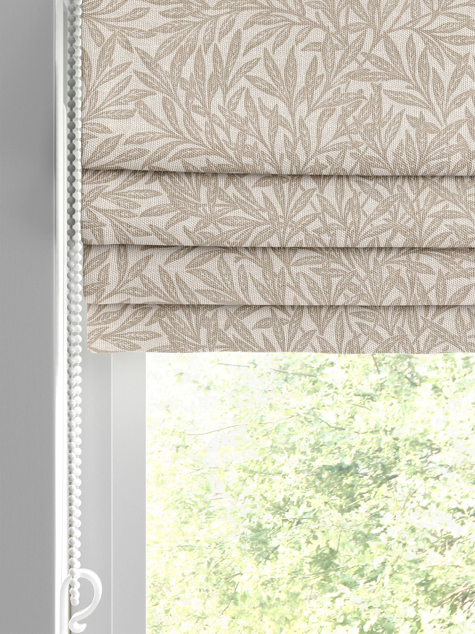 William Morris Roman blind Natural Willow design, imported from the UK