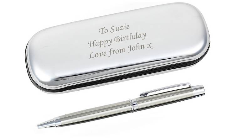 Personalised Message Pen And Box Set