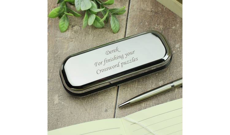 Personalised Message Pen And Box Set