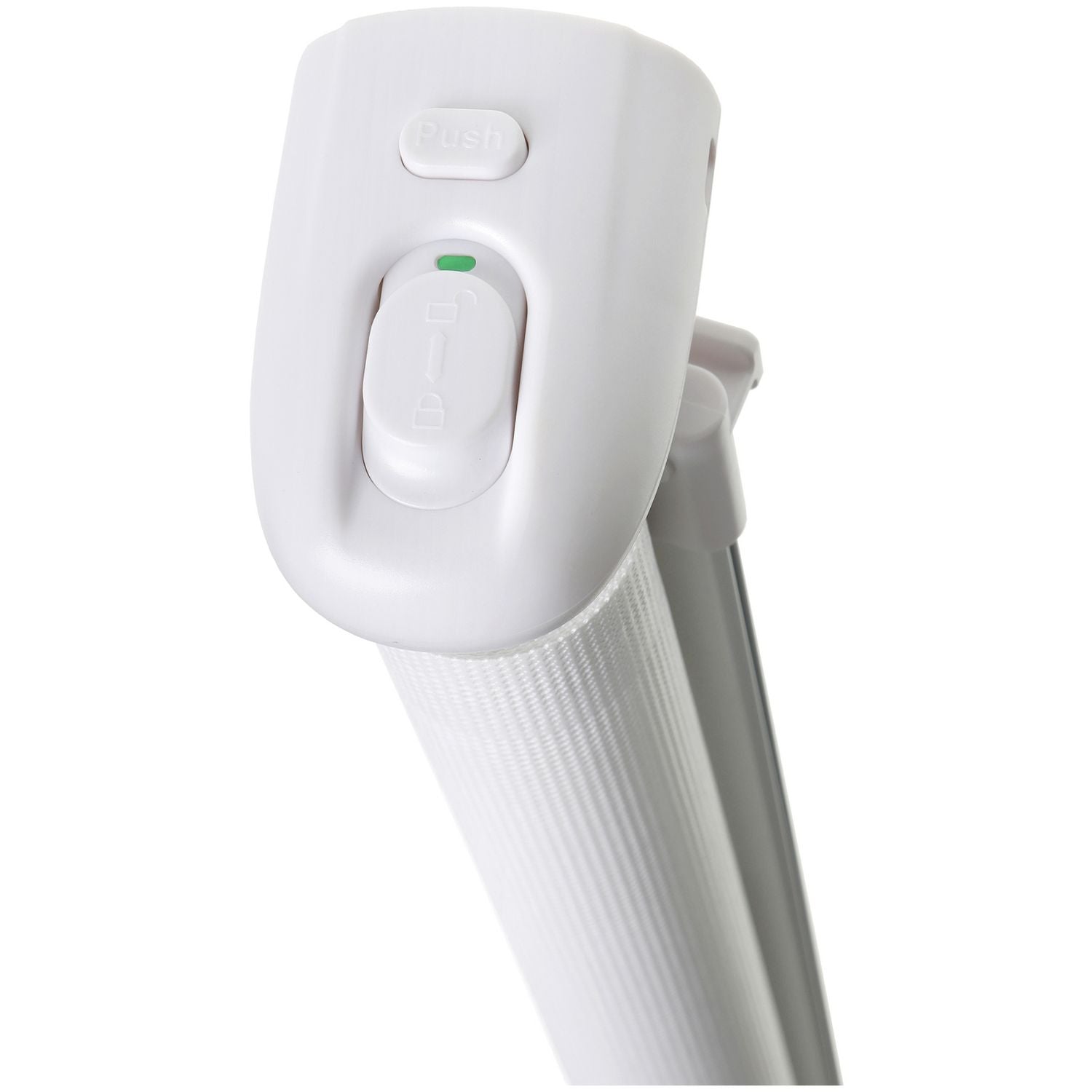 Dreambaby retractable gate white 60-140cm, imported from the UK