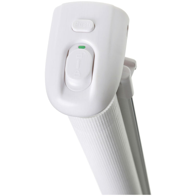 Dreambaby retractable gate white 60-140cm, imported from the UK