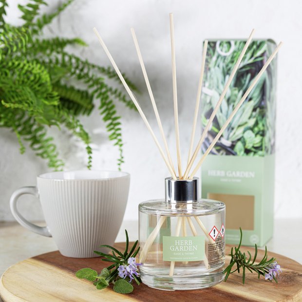 Wax Lyrical Herb Garden reed diffuser 200ml (British brand)