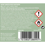 Wax Lyrical Herb Garden reed diffuser 200ml (British brand)
