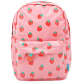 Smash Strawberry Backpack pink school bag, UK version
