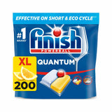 Finish dishwasher tablets for deep cleaning, 200 pack - British product