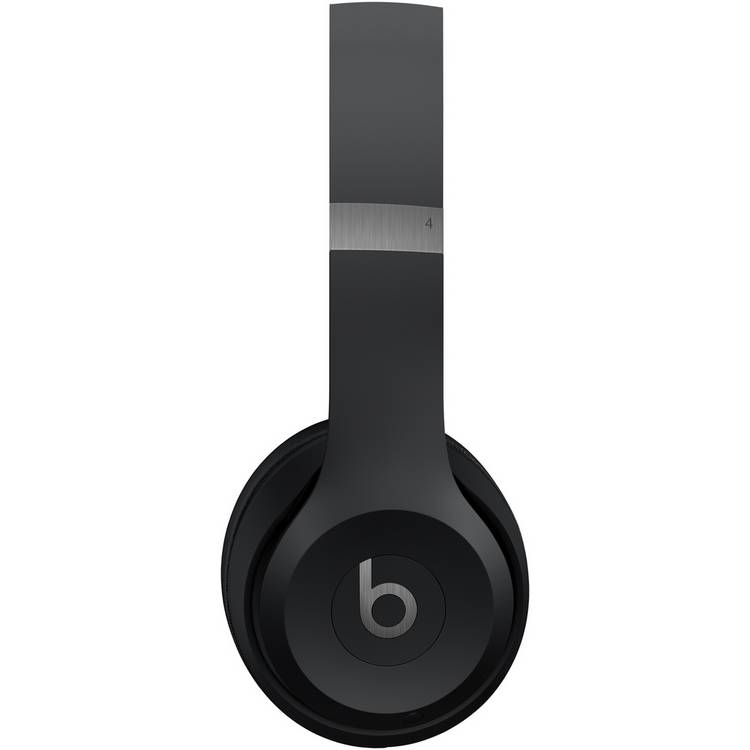 Beats Solo 4 true wireless headphones in matt black, imported from the UK