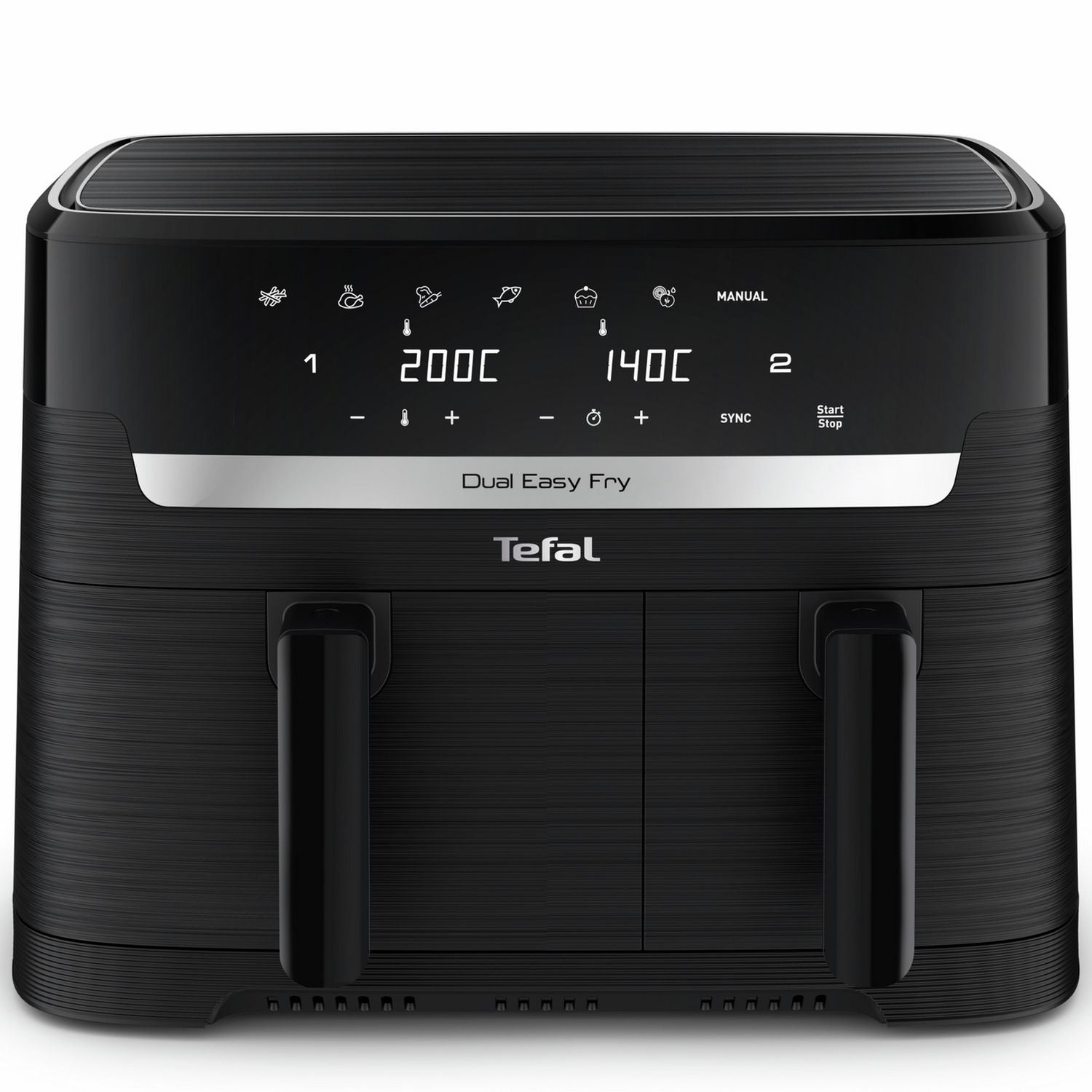 Tefal dual air fryer EY901N40 8.3L - British product