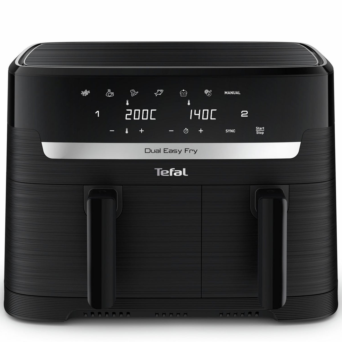 Tefal dual air fryer EY901N40 8.3L - British product