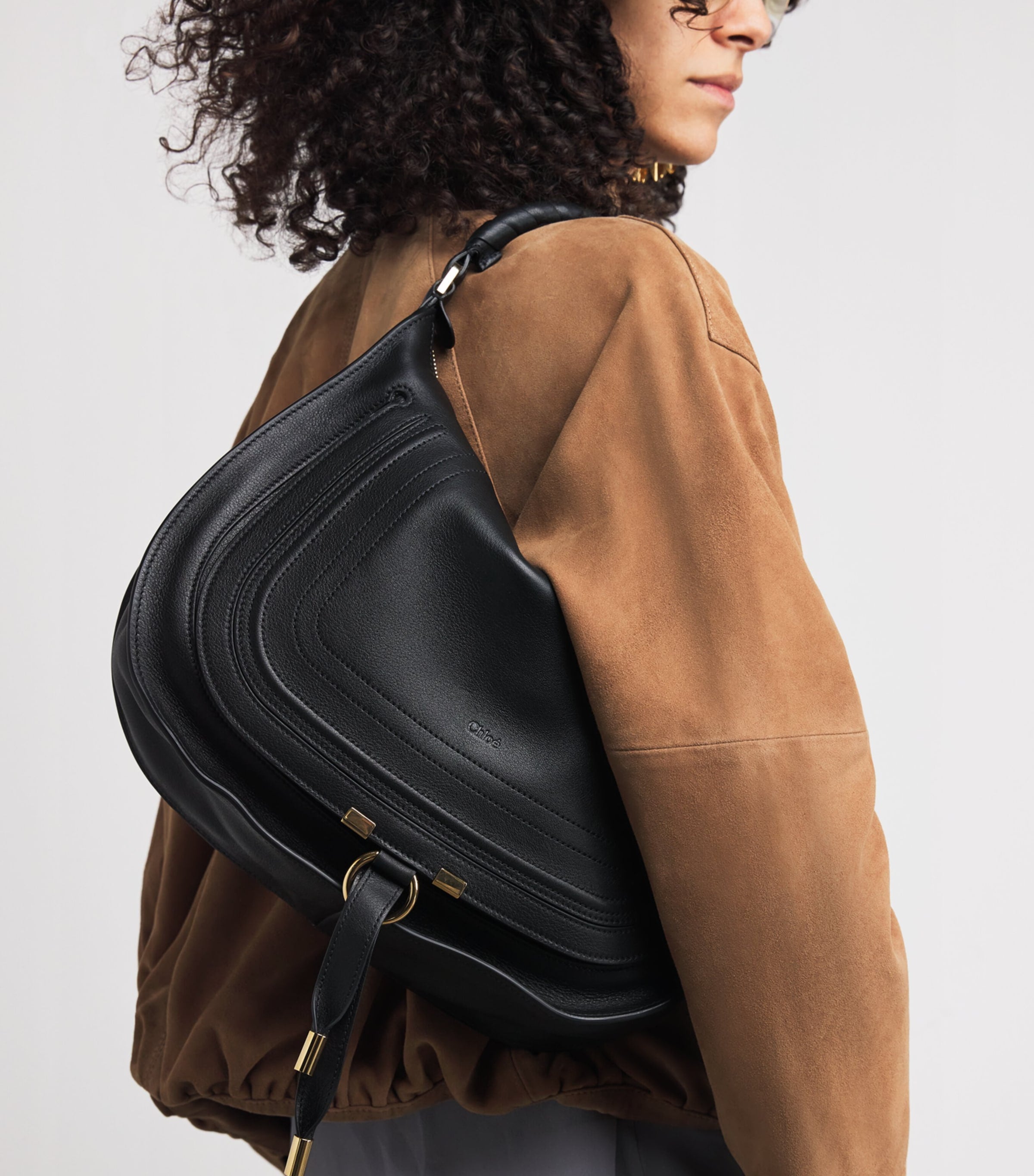 Chloé Marcie calfskin shoulder bag, UK version