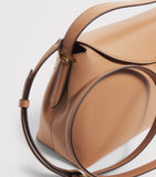 Toteme large leather T-Lock top-handle bag (British brand)