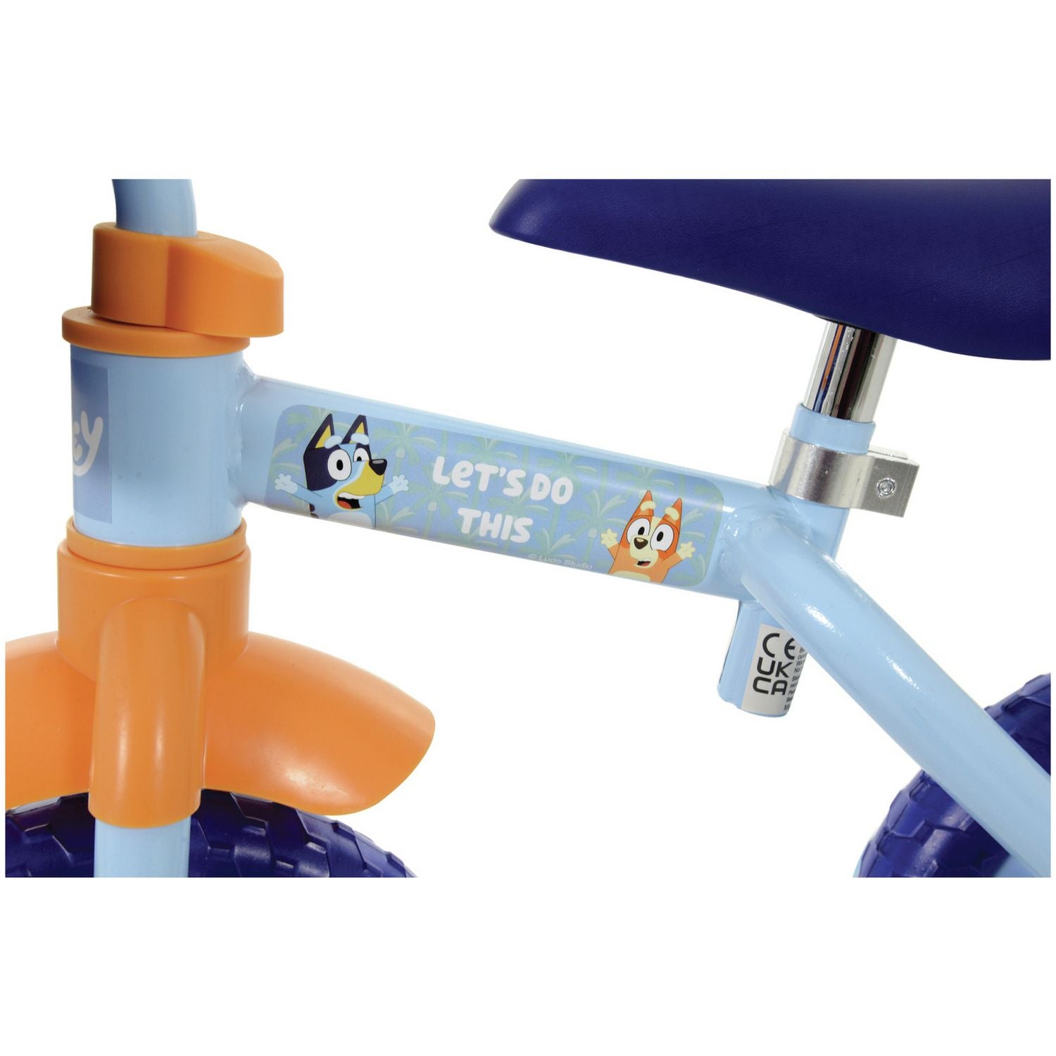 Bluey 2-in-1 balance and beginner bike 10 inch (British brand)