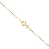 Revere 9ct gold heart pendant necklace 45.7cm - British product