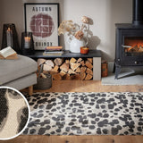 Habitat bark print cotton flatweave rug 120x170cm - British product