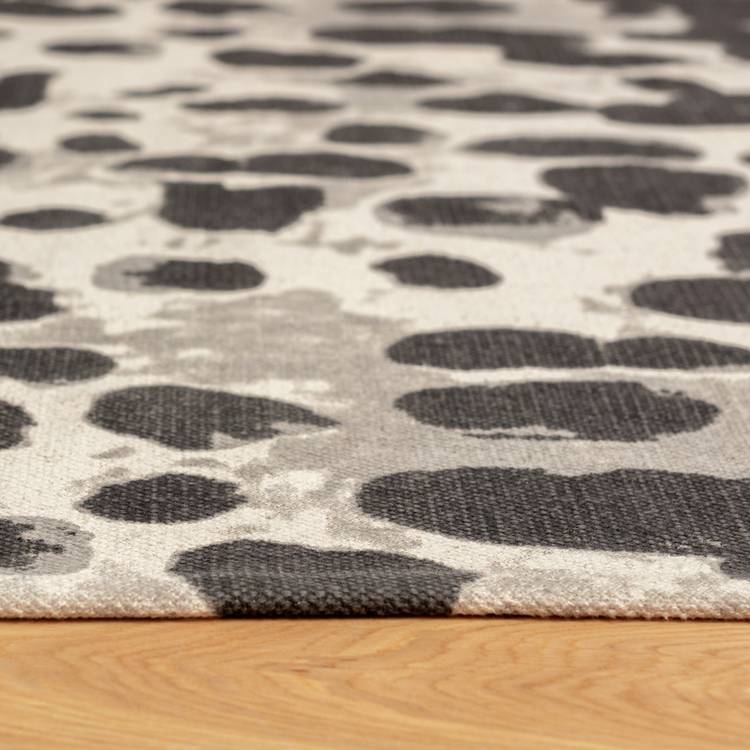 Habitat bark print cotton flatweave rug 120x170cm - British product
