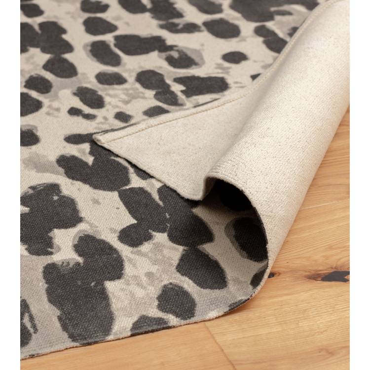 Habitat bark print cotton flatweave rug 120x170cm - British product