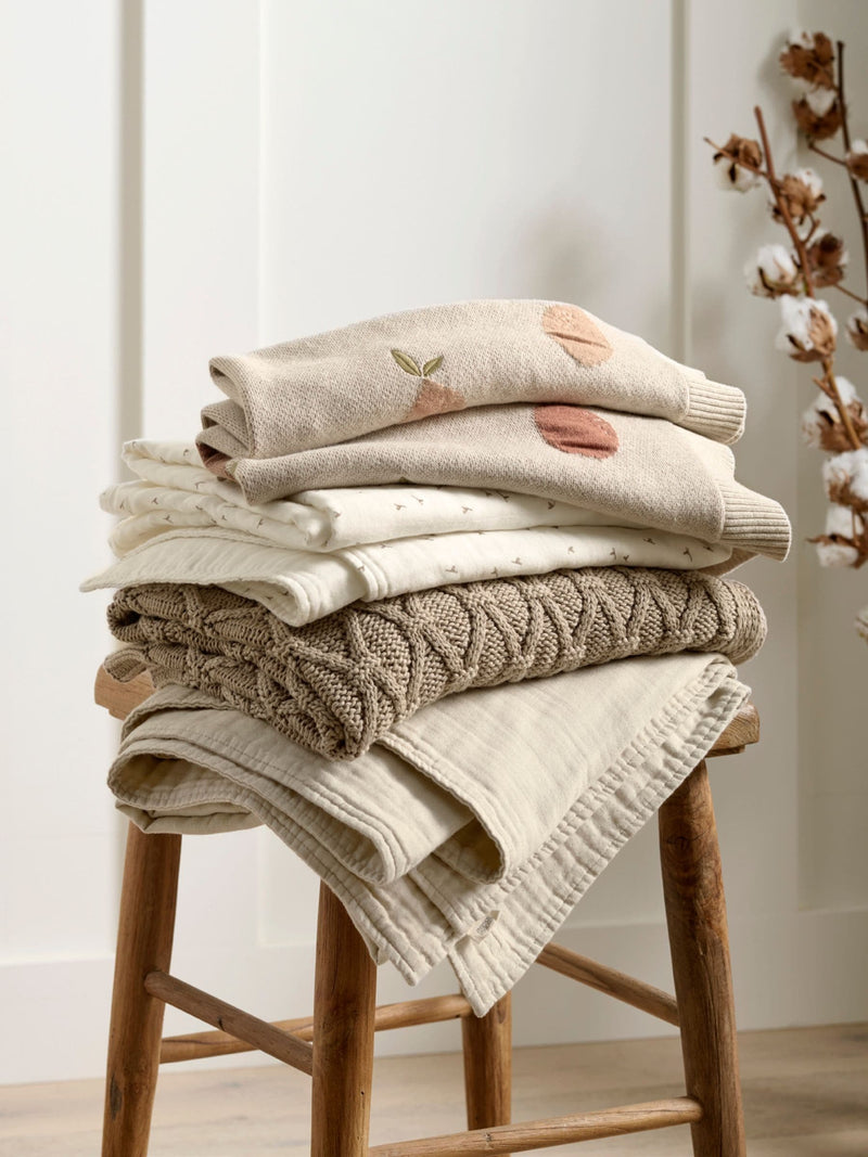Mamas & Papas Duckling Cream Cotbed Fitted Sheets 2 Pack