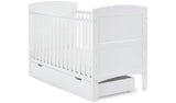 Obaby Grace Baby Cot Bed & Drawer - White GOODS Argos