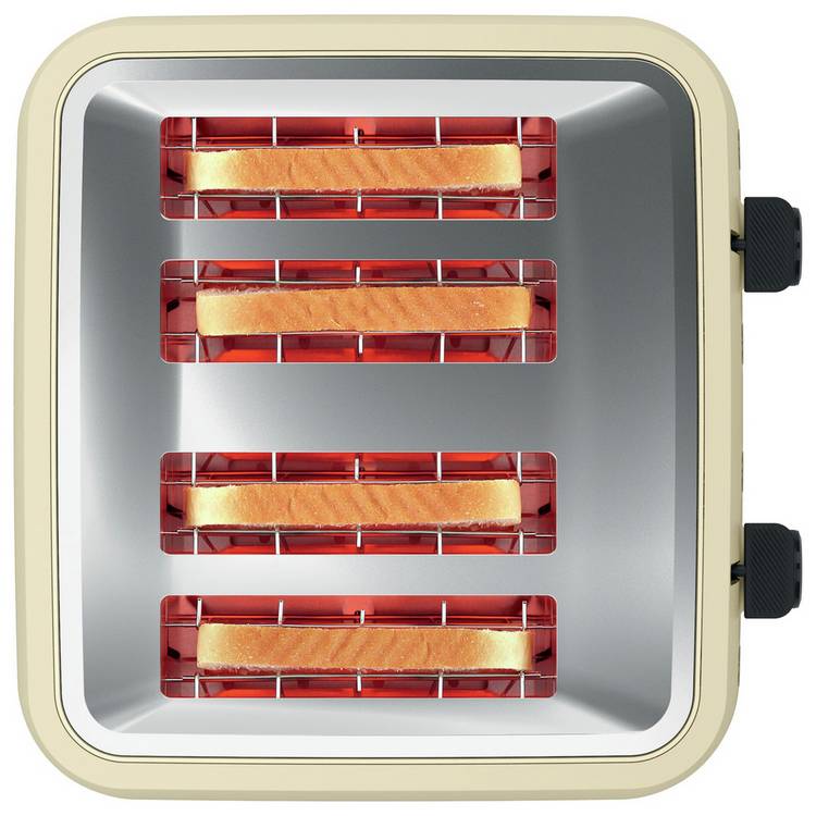 Bosch 4 slice toaster cream - British product