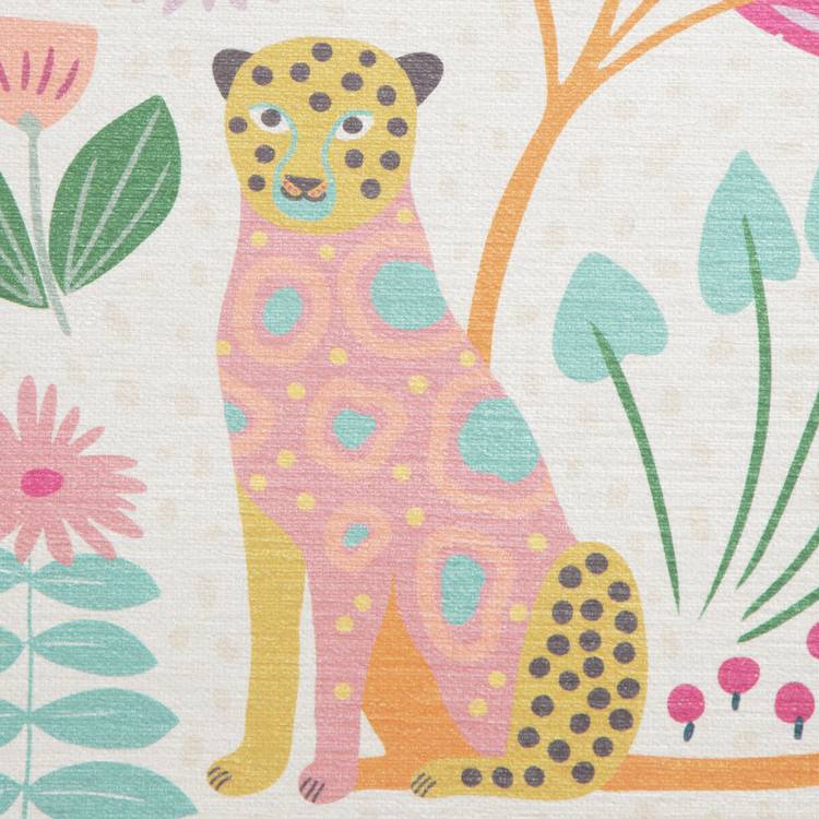 Habitat kids flatweave rug enchanted print 80x110cm - British product