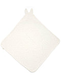 Mamas & Papas cream hooded towel 78x78 cm, imported from the UK
