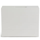 Argos Home white wooden toilet roll holder storage cupboard, UK version