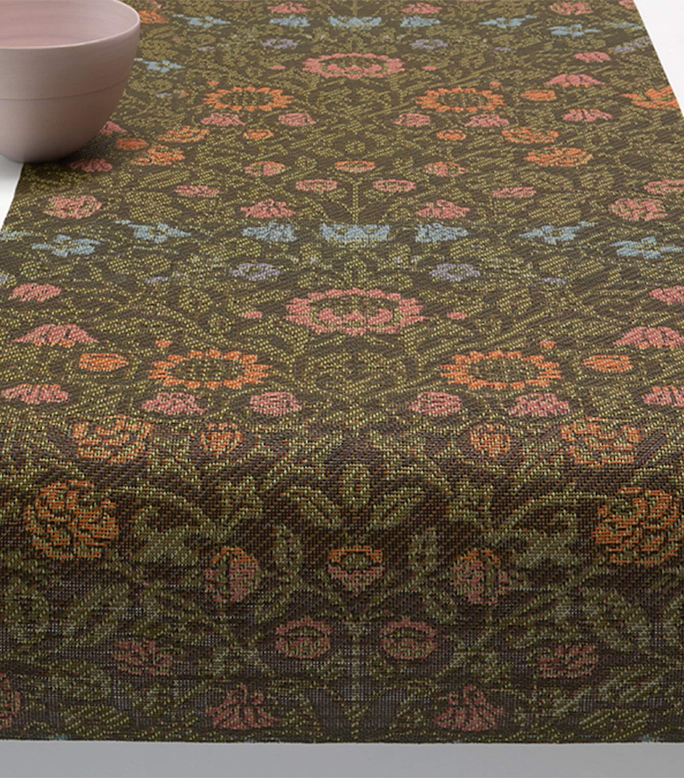 Chilewich Morris rectangular fabric table runner 183cm x 36cm - British product