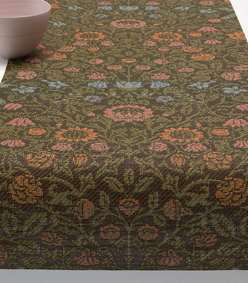 Chilewich Morris rectangular fabric table runner 183cm x 36cm - British product