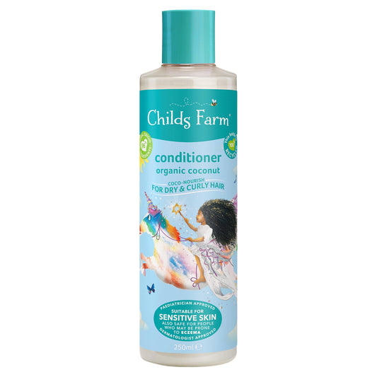 Childs Farm Coco-Nourish Conditioner for Curly & Dry Hair 250ml kids shampoo & conditioners Sainsburys   