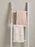 Mamas & Papas Duckling Cream Cotbed Fitted Sheets 2 Pack