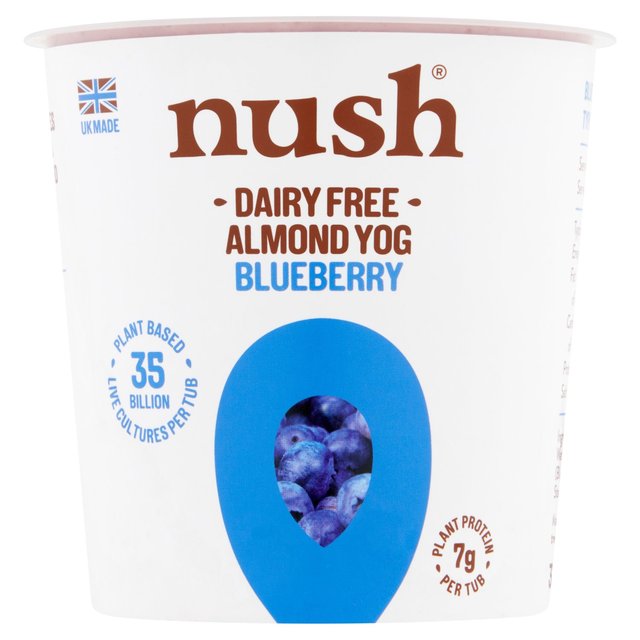 Nush Blueberry Almond Yoghurt   350g GOODS M&S   