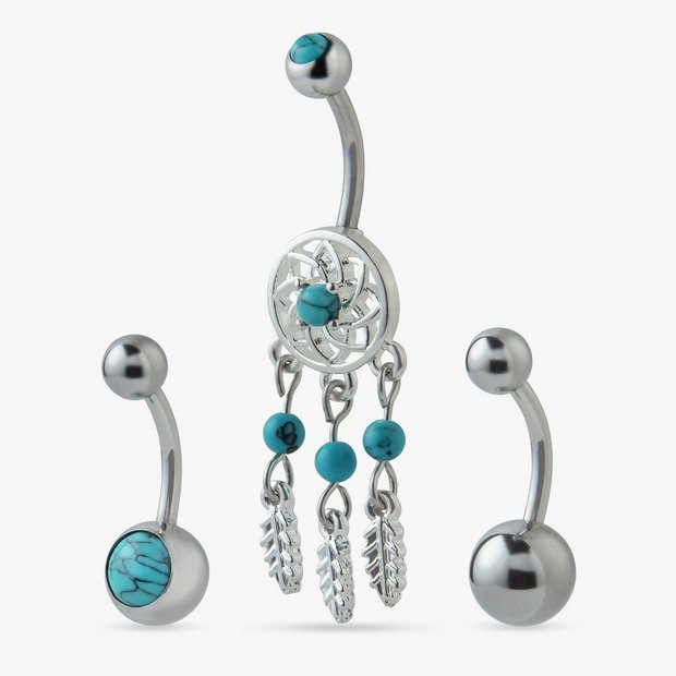 Revere belly bars dreamcatcher set of 3, imported from the UK