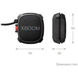LG XBOOM Go XG2 portable Bluetooth speaker black - British product