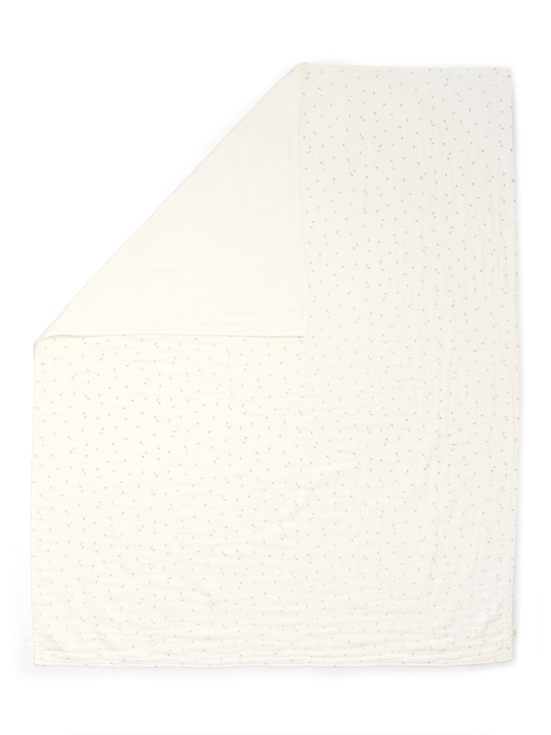 Mamas & Papas cream muslin blanket Seedling, UK version