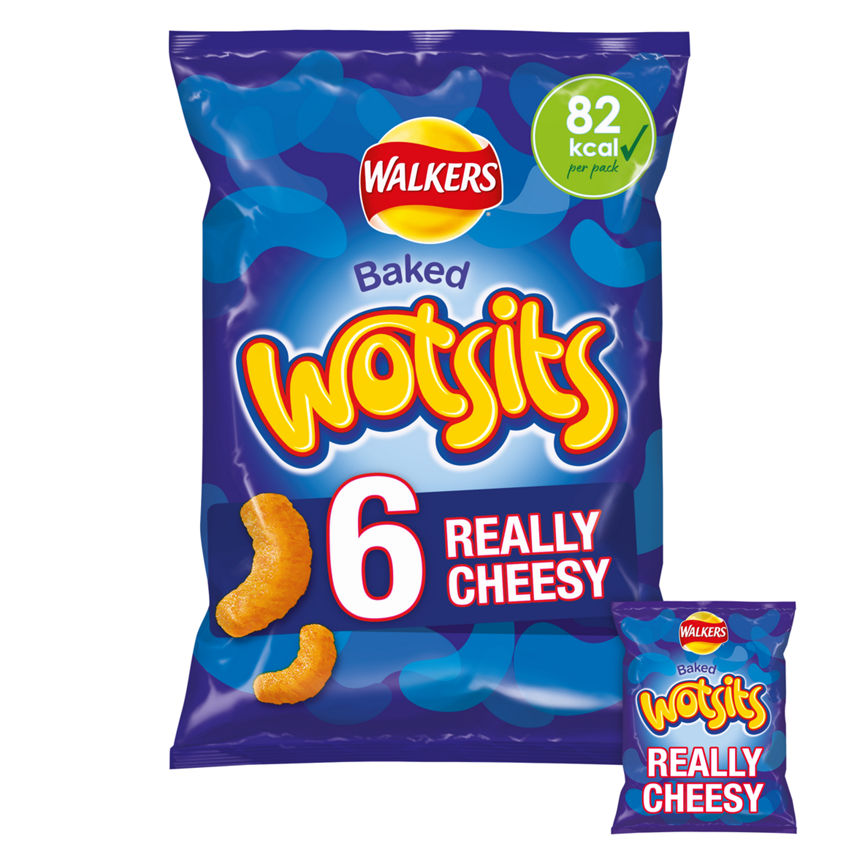 Walkers Really Cheesy Wotsits Multipack Crisps